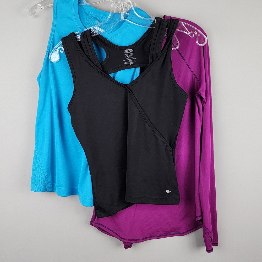 Athletic Tops Sz Small - Lot Of 3 -  Champion Athletic Works Cuddlduds